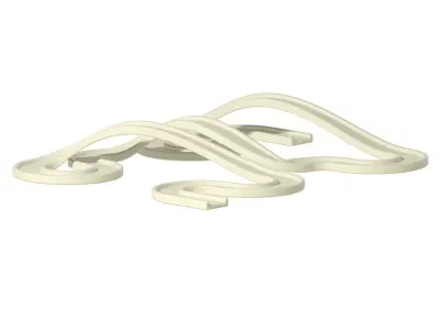 Premium Complex Racetrack 3D print model