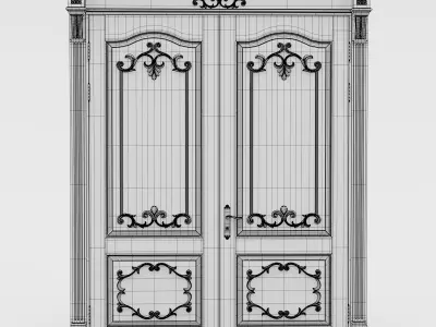 Classic Door  3D model get