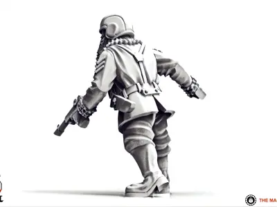 Flight Sergeant Cornish 3D print model