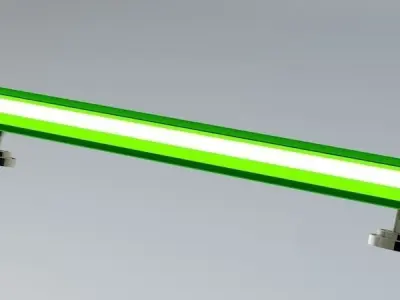 Fancy Wall Light 3D model