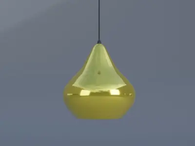 droplight Low-poly 3D model