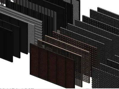 Revit Family 3D model  Vol3 3D model