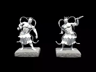 heng ha er jiang 3D model