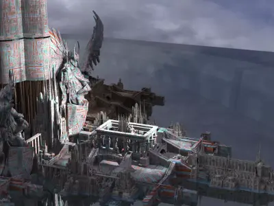 Angelic Halls Of Power 3D model