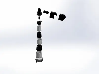 Bodie Island Lighthouse Desk Lamp Free 3D print model