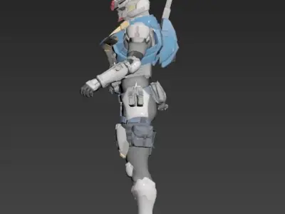 Call of Duty GUNDAM XVX-016 3D print model