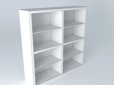 Shelf Cabinet DOORS HREG4FP 12 12 BRW Milano Oak 3D model