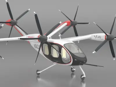  Flying Air Taxi Toyota eVTOL 