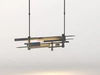 Planar Large Led Pendant 3D model