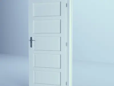 White Door 35 3D model