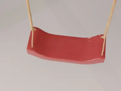 play ground of  6 parts 3D model