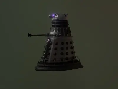 STEAMPUNK SPECIAL OPS DALEK PACK - Rogue Film Productions 3D model