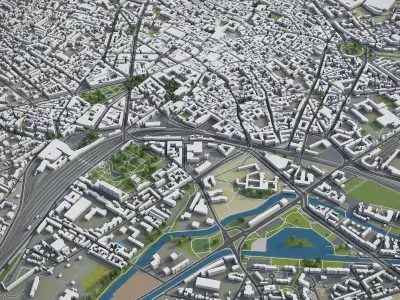 Dijon  Low-poly 3D model