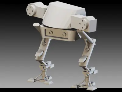 11 Creature Robots- Vol 03- High detail 3d models 3D model