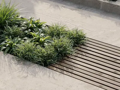 Entrance group 4 3D model