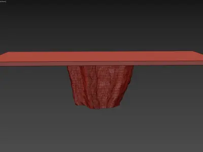 Mayson Dining Table Low-poly 3D model