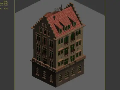 Heterogeneous - Architecture - Building 03 3D model