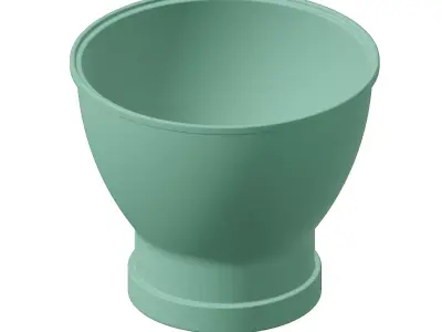 Plastic Lamp Reflector Diffuser Toy 3D model