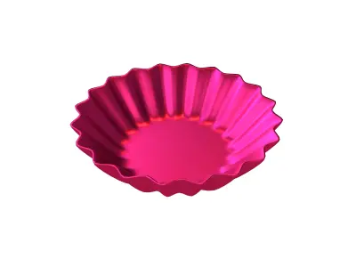 Cupcake Mold v1 005 Low-poly 3D model