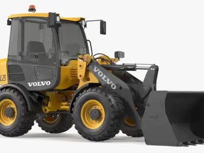  Volvo L25 Electric Loader with Bucket 