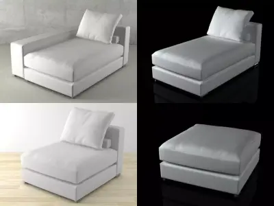 Jagger High Back sofasystem 3D model