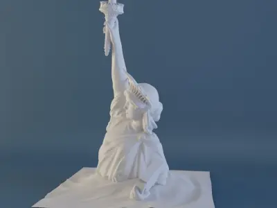 Statue of Liberty 3D print model