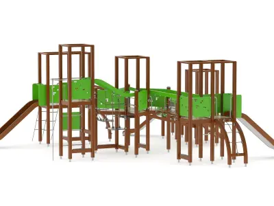 Lappset Motoric Track 02 3D model