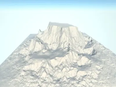 Massive Mountain 3D model
