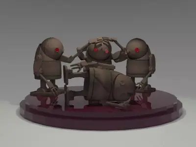 Nier Robots 3D print model