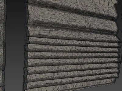Roman shades 2 3D model
