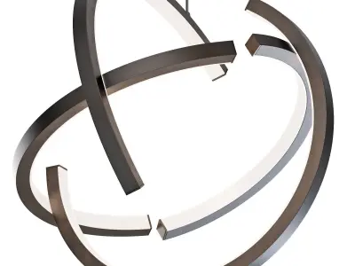 roche bobois atom suspension 3D model