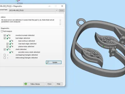 Half set 005 3D print model