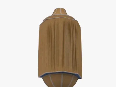 Lampshades Paola Napoleone PBR 3D model