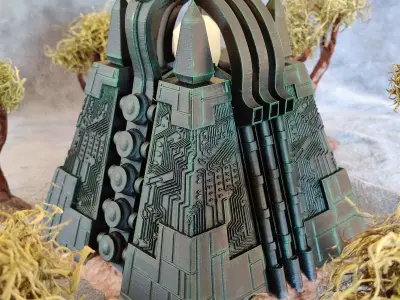 Space Monolith 3D print model