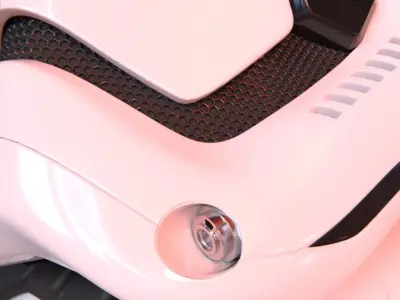 Stormtrooper officer - First Order Low-poly 3D model