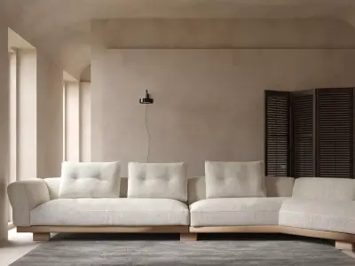 modern sofa chair  3D model