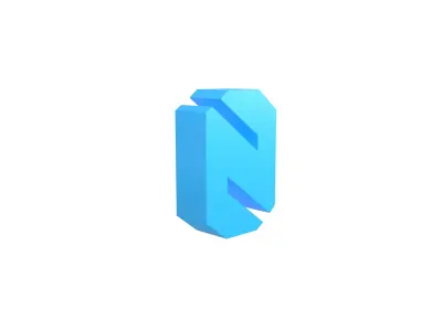 Sci-Fi Number 0 v1 008 Low-poly 3D model