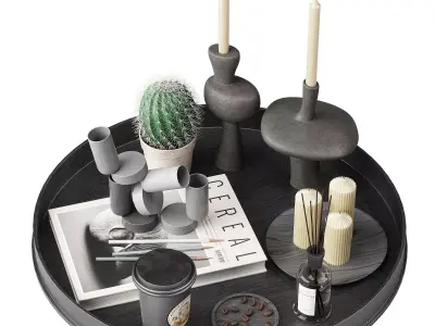 Decorative set 22 3D model order