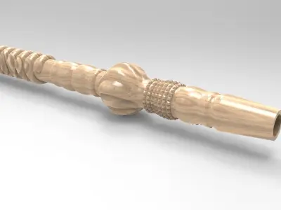 Hookah Pipe 3D model