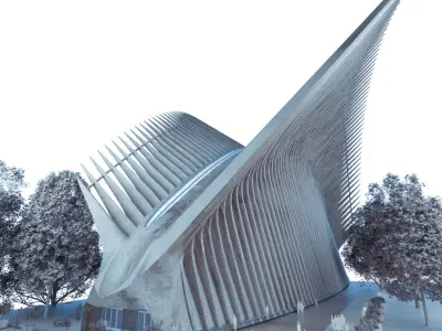 WOODEN MAQUETTE 3D model