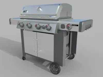 Weber Genesis II S-435 Gas Grill 3D model
