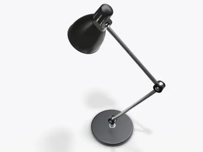 Table desk metal lamp 3D model