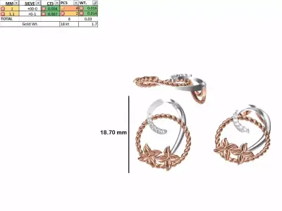 Light Weight Pendant STL OBJ FBX JCD Details 3D print model order