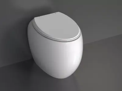 WC1 Toilet 3D model