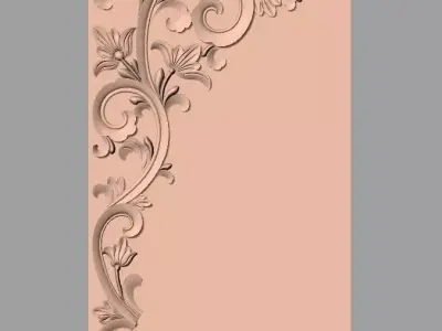 Artcam Aspire 3D relief models STL Files used for CNC E632 3D model