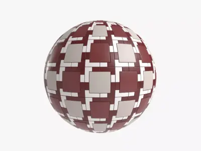 Floor Tile 001 PBR 4K - V49 Texture