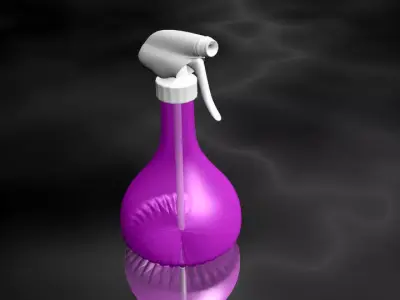 Bottle Spray v 2 3D model