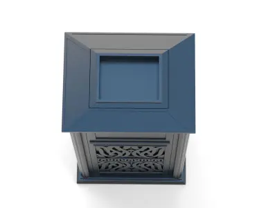 Trash Can Outdoor 02 3D model