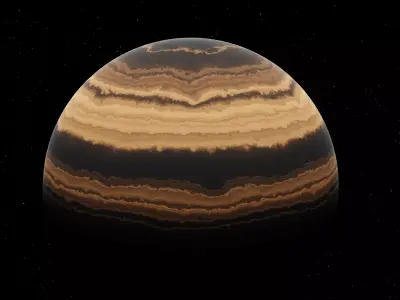 Gas Planet 3D model
