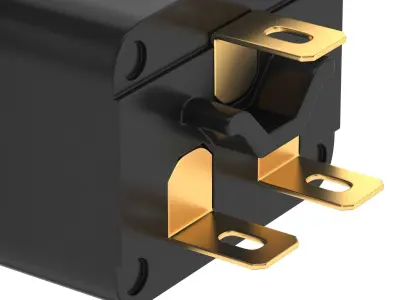 IEC 320 C19 Socket Module 3D model